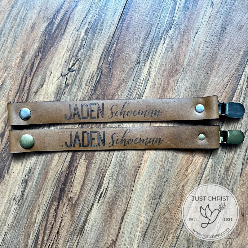 Real Leather Dummy Clip: The Perfect Accessory for Stylish and Practical Parents