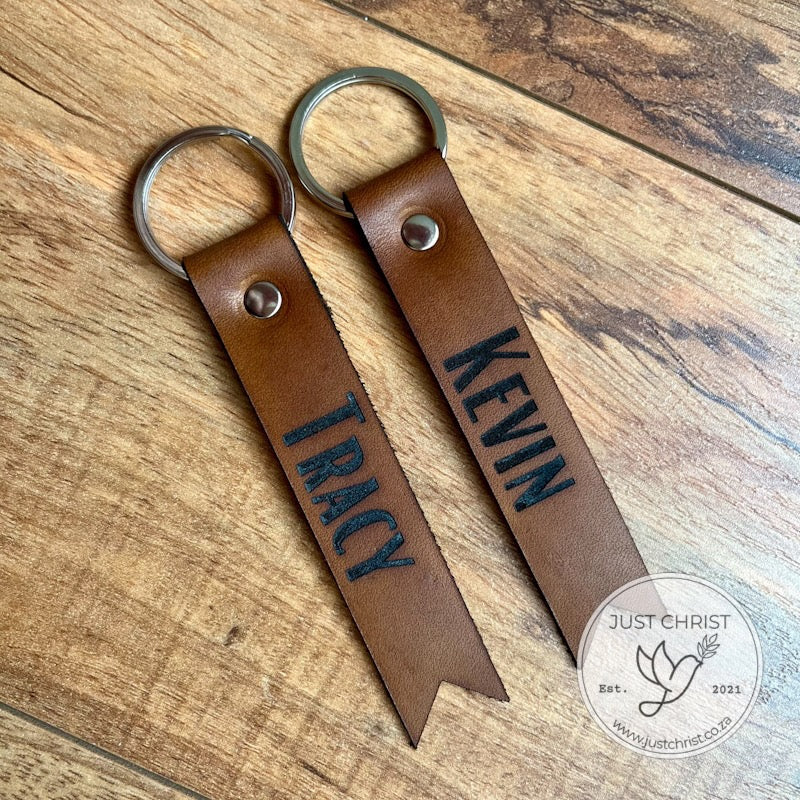 The Real Leather Keyring: Personalized and Practical