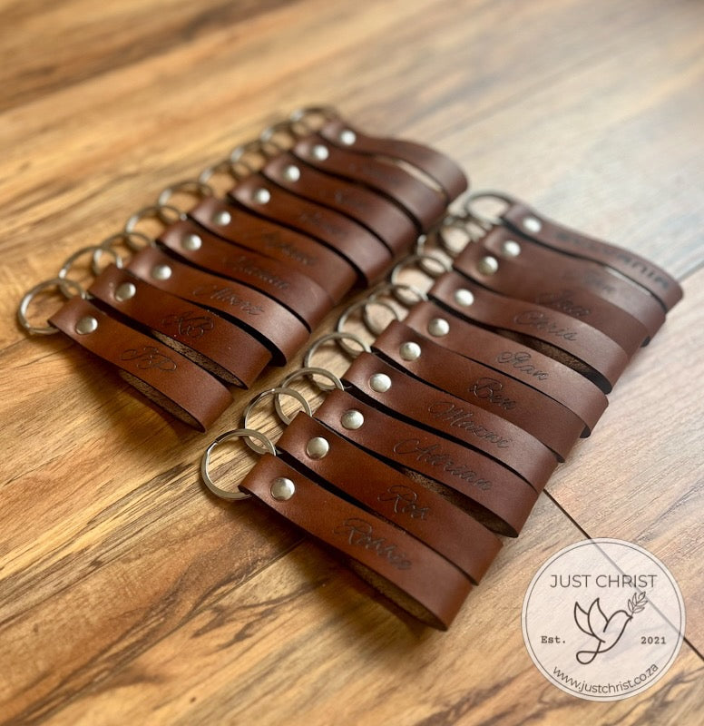 The Real Leather Keyring: Personalized and Practical