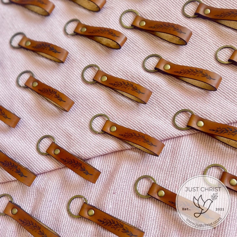 The Real Leather Keyring: Personalized and Practical
