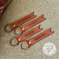 The Real Leather Keyring: Personalized and Practical